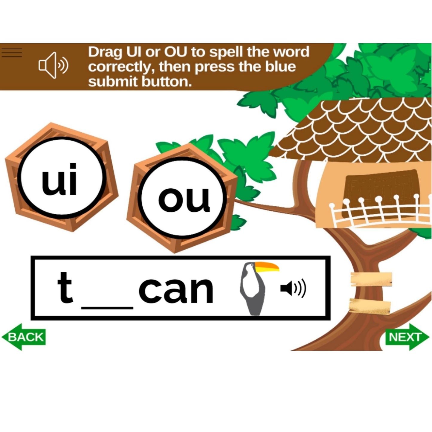 OO Sounds (As in Moon) Vowel Teams Digital Activity