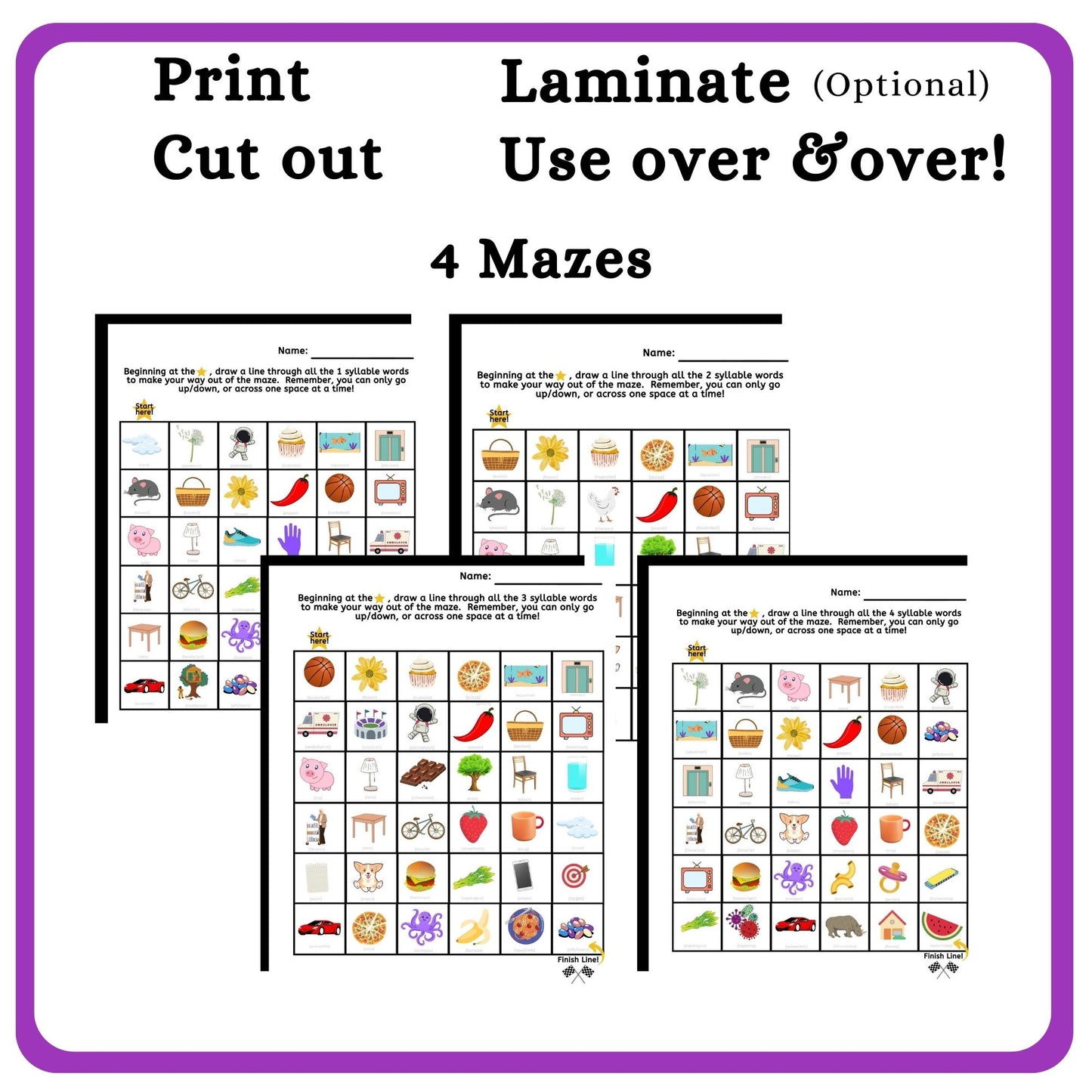Syllable Activities for Phonemic Awareness Skill Building