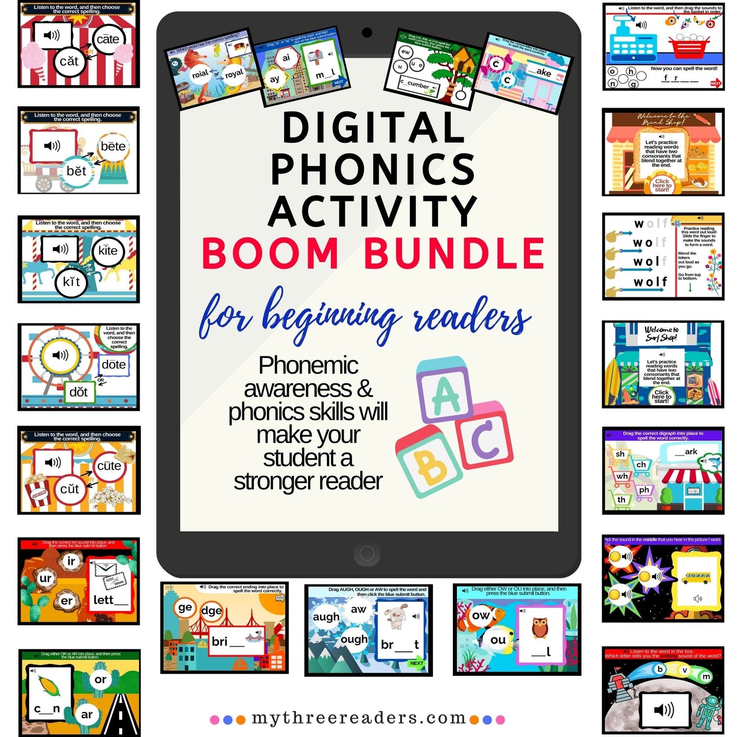 Phonics Boom Activity Bundle