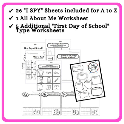 Back to School Ice Breakers - Great for First Day or Week of School!