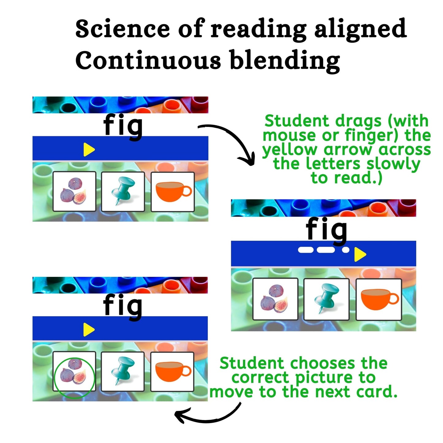 Blending CVC Words Digital Activity