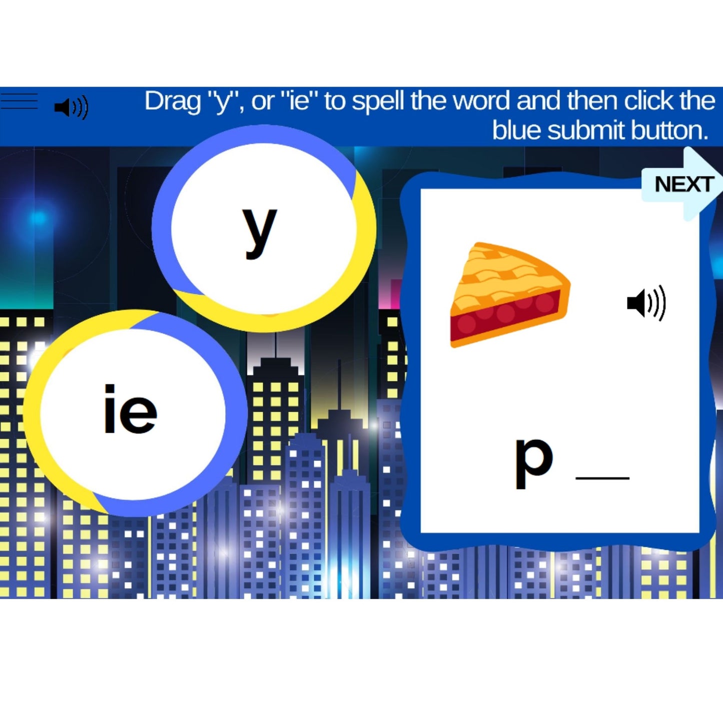 Long I Vowel Teams (IGH, IG, Y, IE) Digital Activity