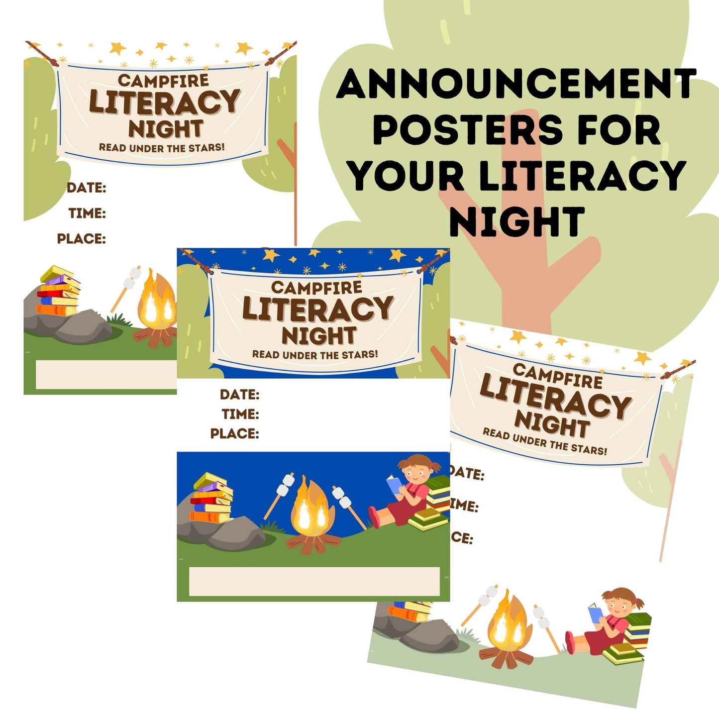 Campfire Literacy Night