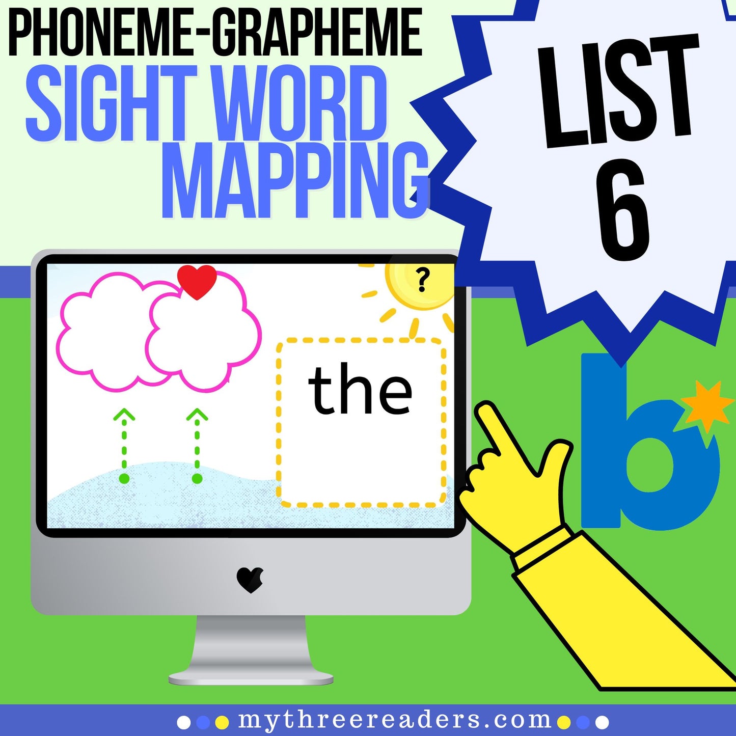 Mapping the Fry High Frequency Words 501-600 Digital Activity