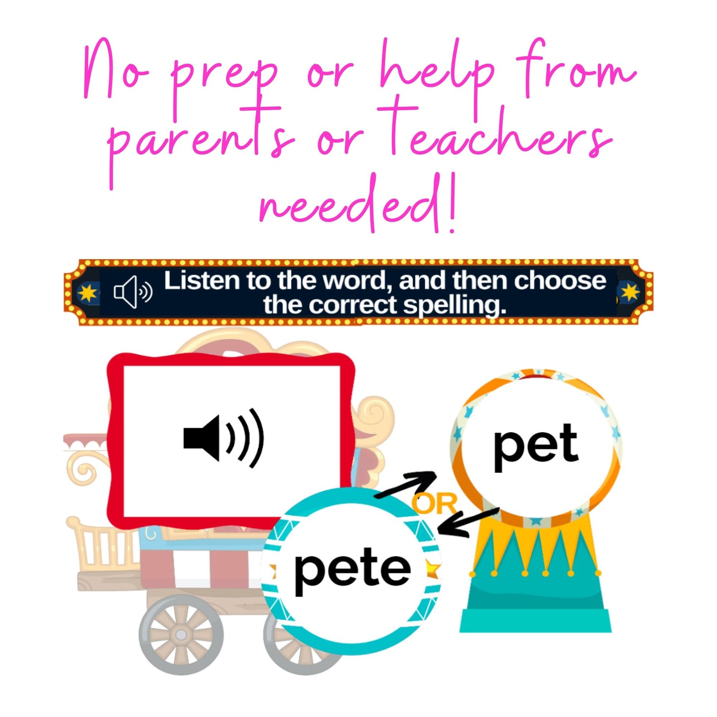 CVCe With Letter E Digital Activity