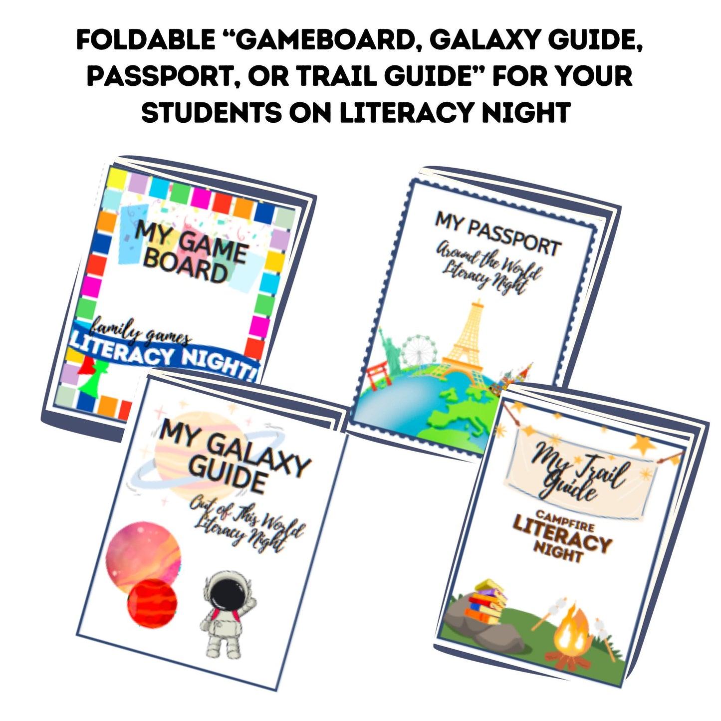 Literacy Night BUNDLE! 4 Literacy Nights Included