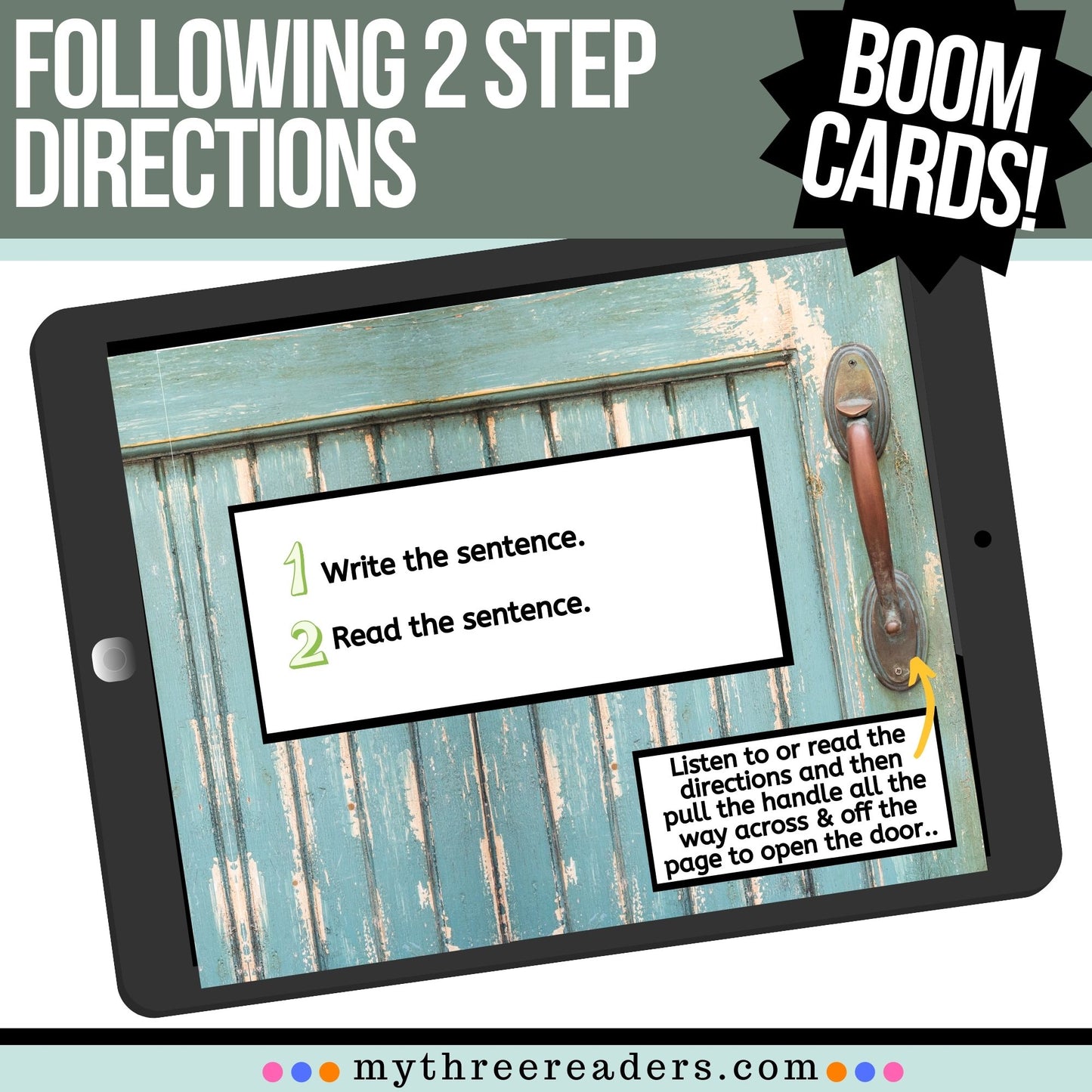 Following 2 Step Directions