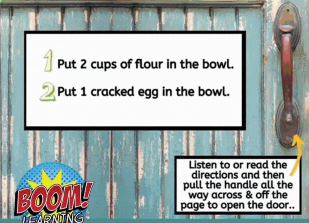 Following 2 Step Directions