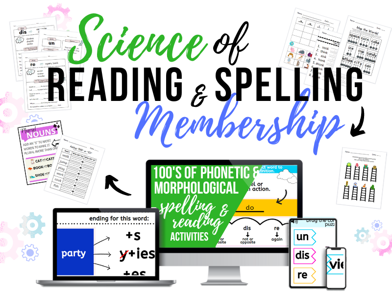 Membership Subscription with Science of Spelling Bundle