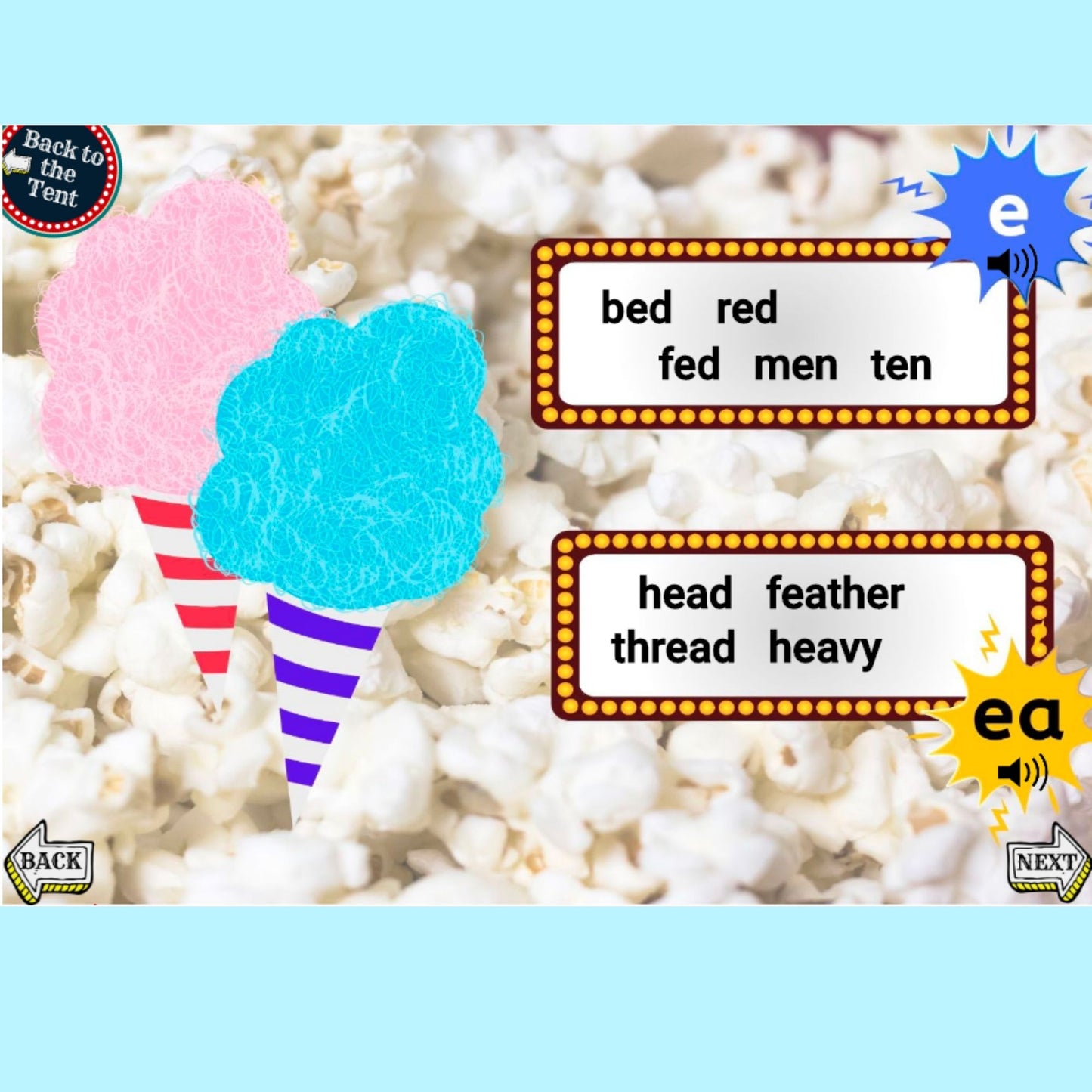 Set of TWO Virtual, Interactive Vowel Valley Sound Walls