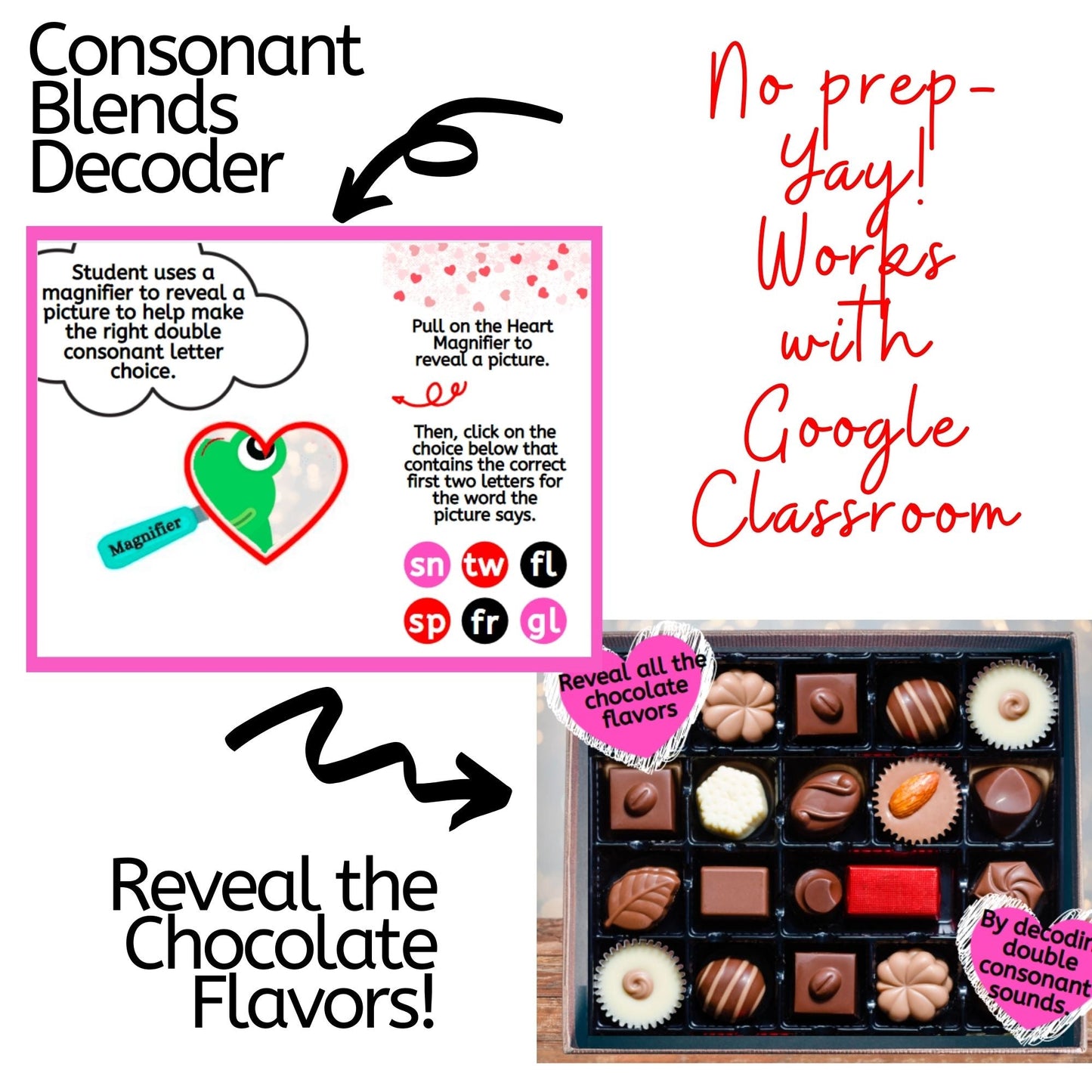 *Valentine's Day Boom Cards for Beginning Readers