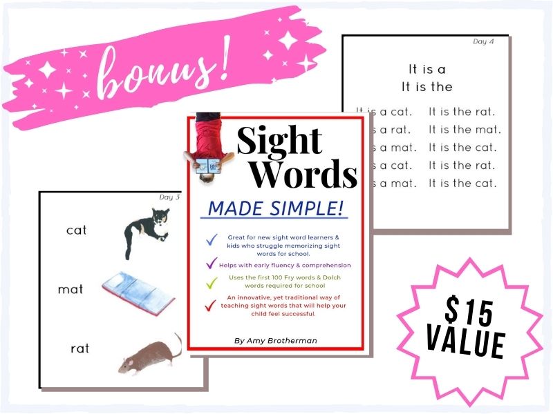 *Sweet "Sight Word" Bundle