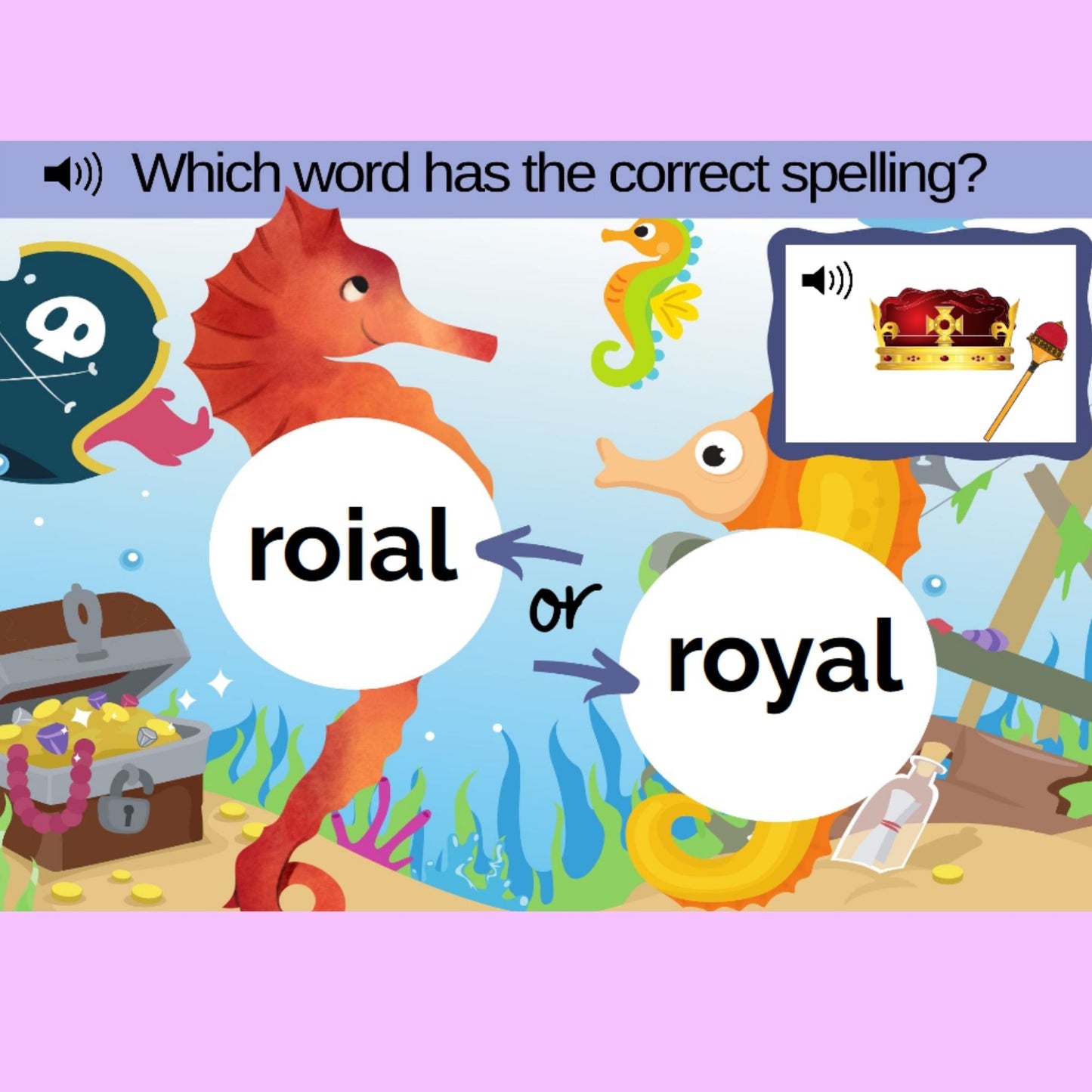 Diphthong Practice for OY and OI Words Digital Activity