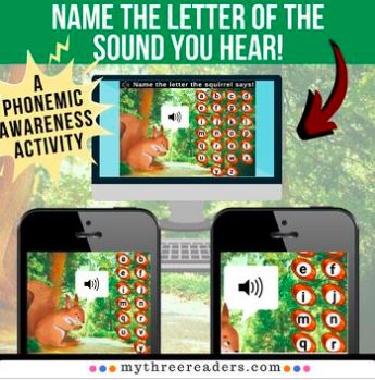Letter Sounds - Hear the Sound, Pick the Correct Letter
