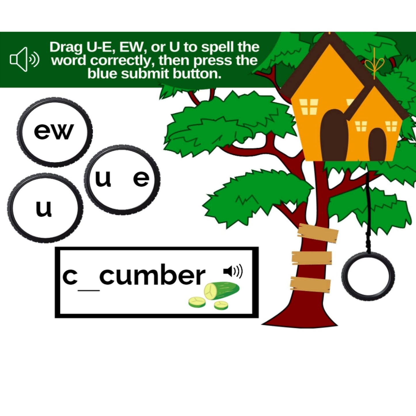 /YU/ sounds (like CUBE) Vowel Teams (EW, U-E, or U) Digital Activity