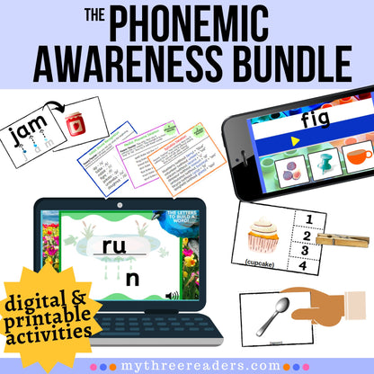 Phonemic Awareness Bundle - A Strong Reader's Foundation 🌟