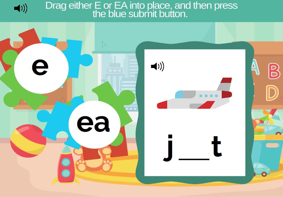 Short EA Vowel Team (EA as in Bread) Digital Activity