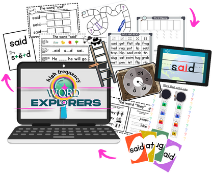 High Frequency Word Explorers Membership