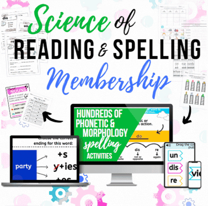 Membership Subscription with with Phonics Bundle FREE (Limited Time)