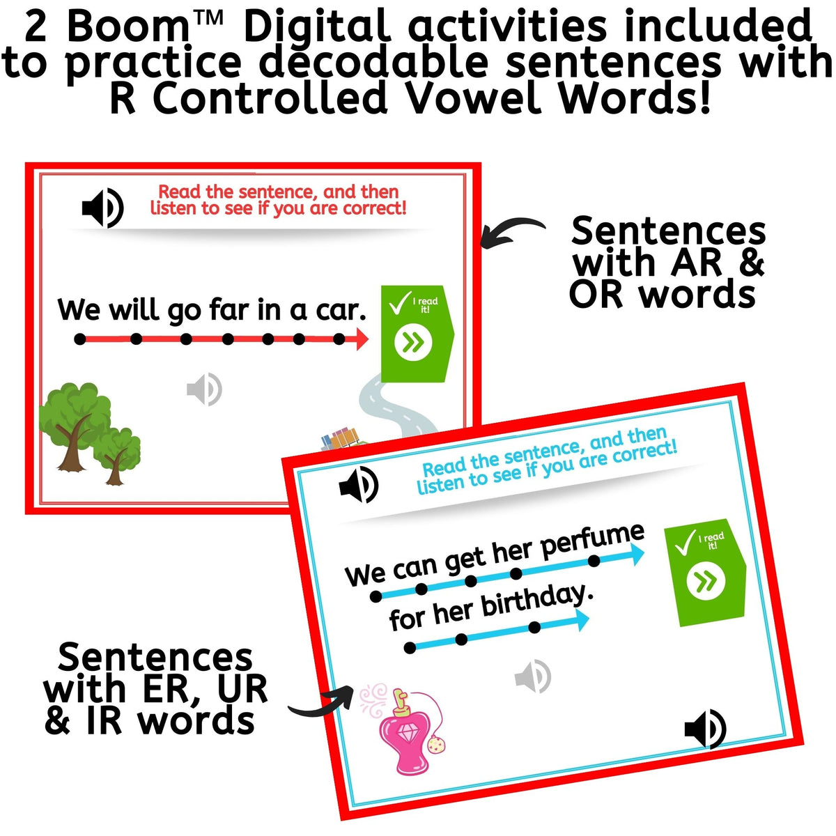 Senteces That Have Three R Decodable Sentences with R-Controlled Vowel Words – My Three Readers