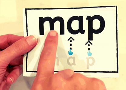 Segmenting CVC Words Flip Cards Phonemic Awareness Bundle
