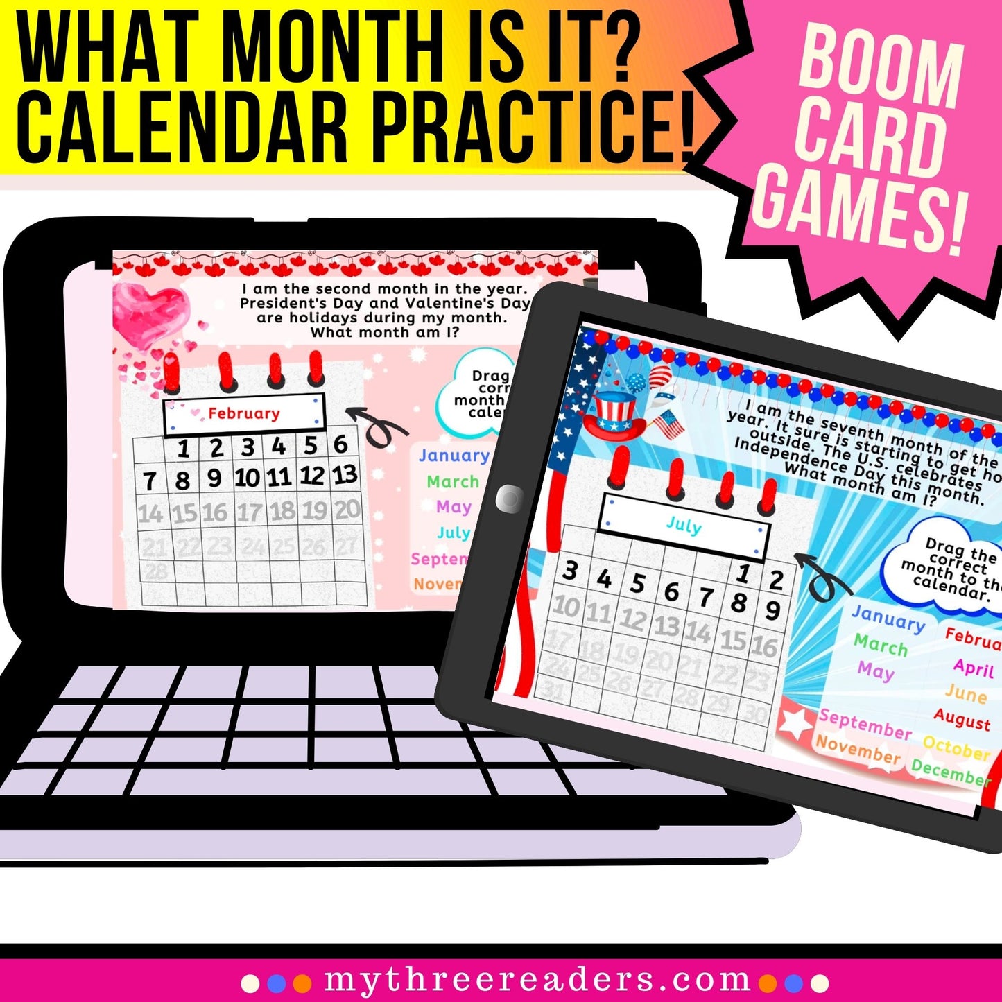 What Month Am I? Calendar Practice for Months in a Year