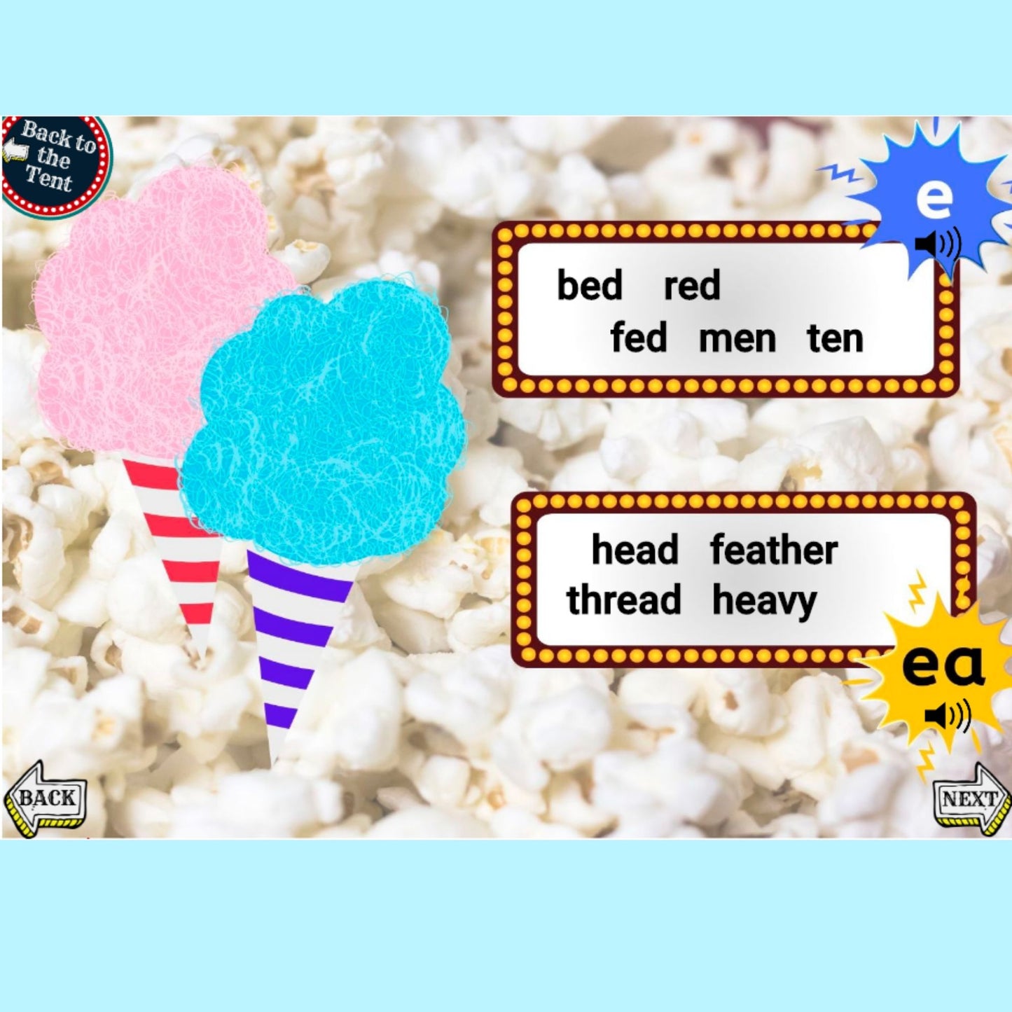 Virtual, Interactive Vowel Valley Sound Wall Digital Activity