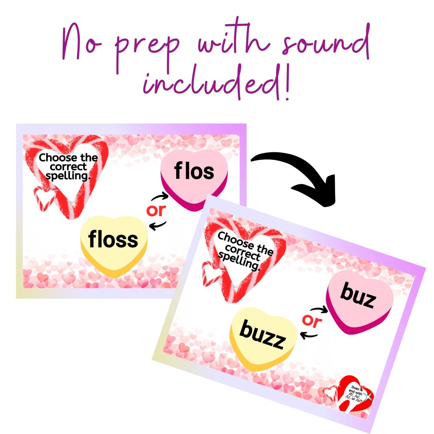 Conversation Heart Floss Rule Digital Activity