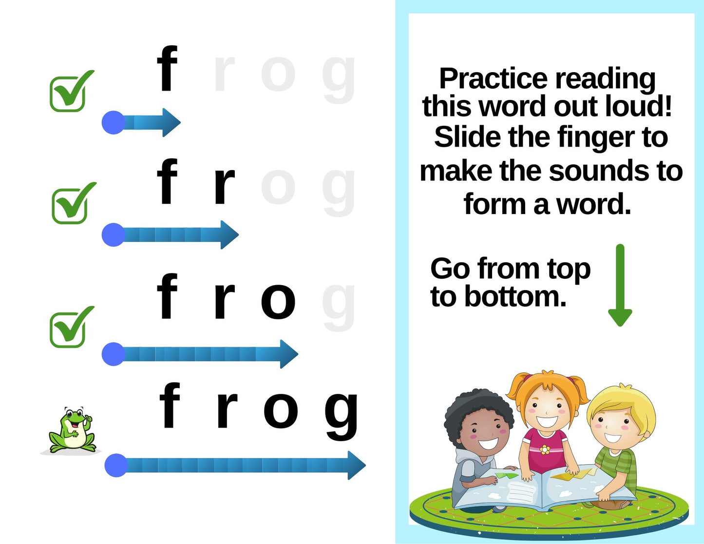 Segmenting & Blending Consonants at the Beginning of Words